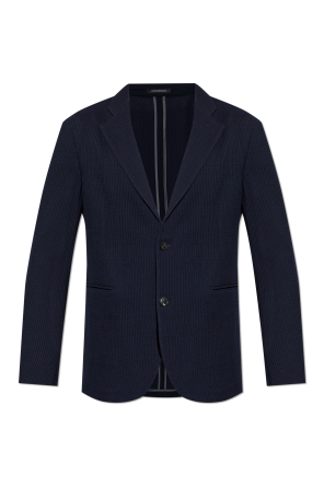 Giorgio Armani Silk blazer with open lapels | Men's | Vitkac